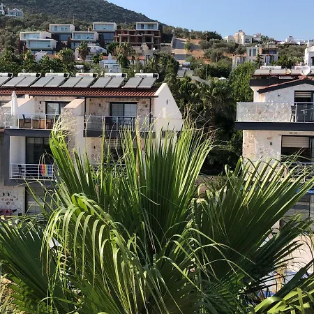 Stone House Aparts 1 1 Mit Zwei Balkone Und Poolblick Kalkan No 4 Апартаменти *