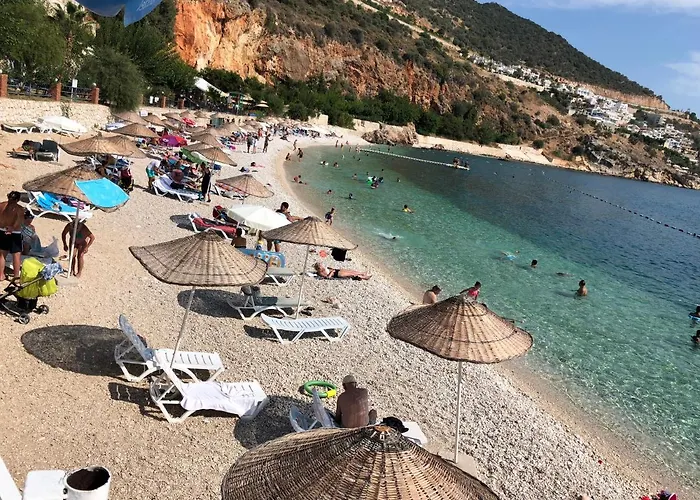 Lägenhet Stone House Aparts 1 1 Mit Zwei Balkone Und Poolblick Kalkan No 4