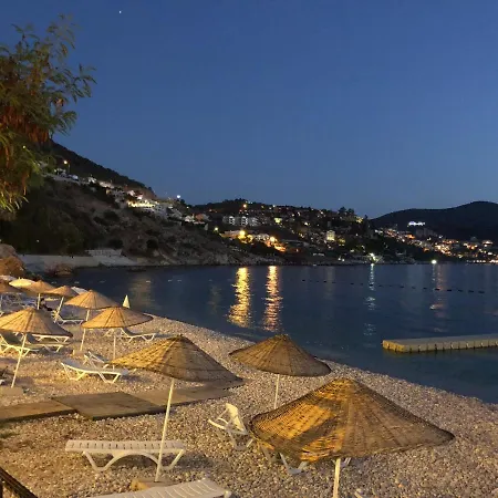 Stone House Aparts 1 1 Mit Zwei Balkone Und Poolblick Kalkan No 4 شقة