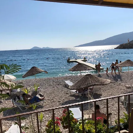شقة Stone House Aparts 1 1 Mit Zwei Balkone Und Poolblick Kalkan No 4 كاس