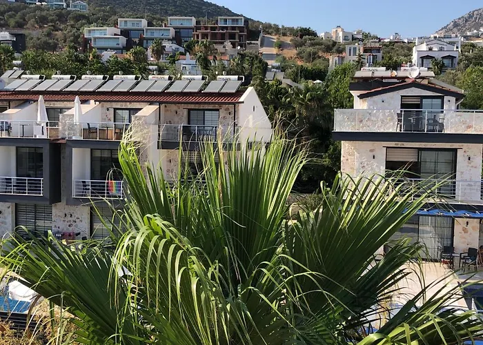 Stone House Aparts 1 1 Mit Zwei Balkone Und Poolblick Kalkan No 4 Apartment *