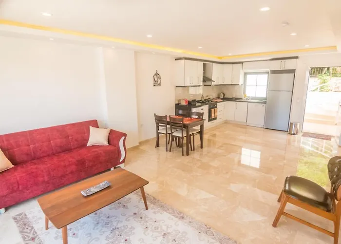 Stone House Aparts 1 1 Mit Zwei Balkone Und Poolblick Kalkan No 4 *