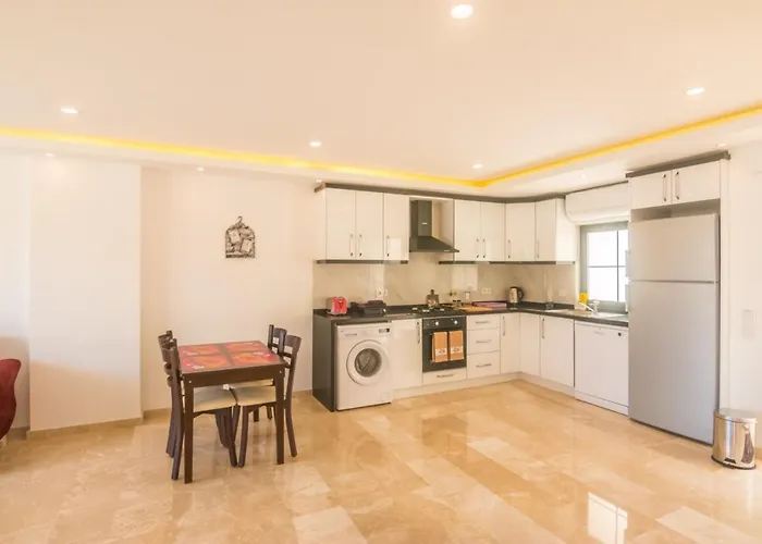 Stone House Aparts 1 1 Mit Zwei Balkone Und Poolblick Kalkan No 4 Apartment Kas
