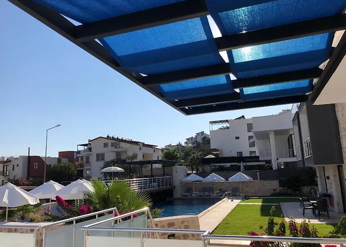 Stone House Aparts 1 1 Mit Zwei Balkone Und Poolblick Kalkan No 4 * Kas